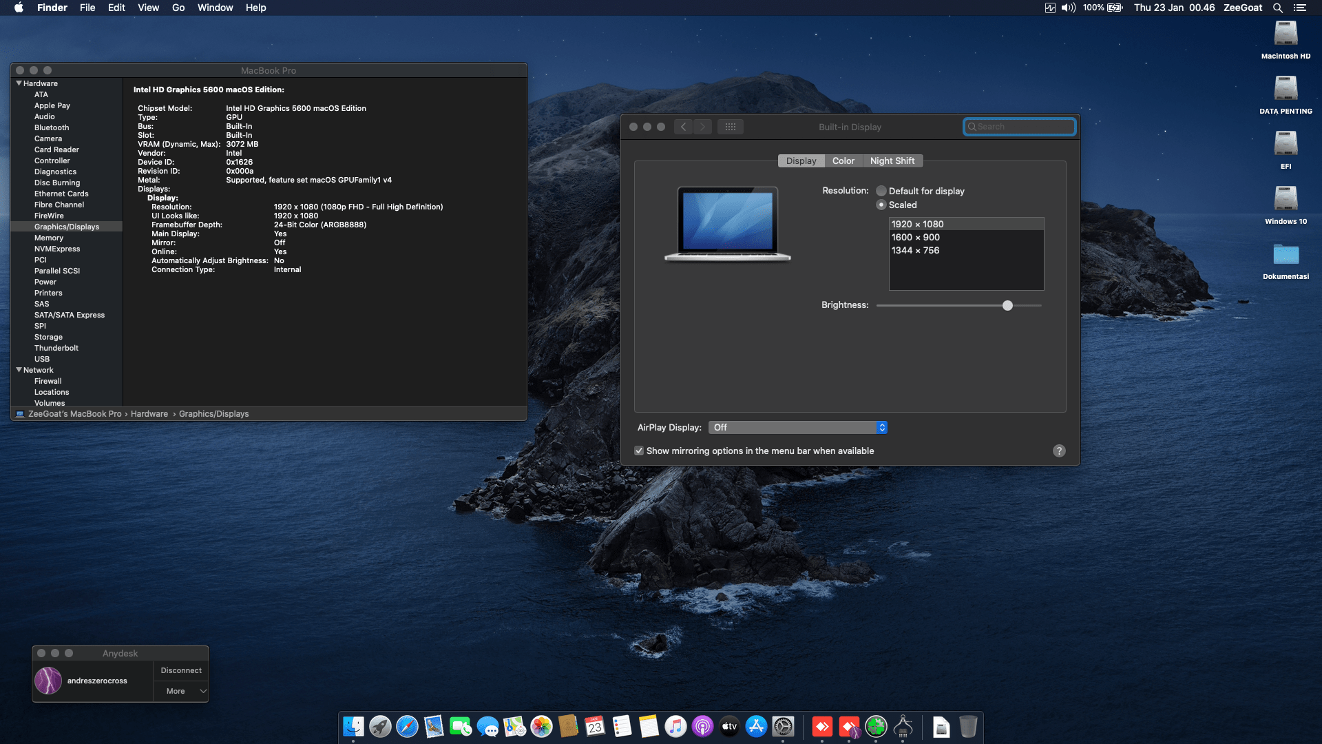 MSI GE72 2QD Apache Pro [Broadwell] 9